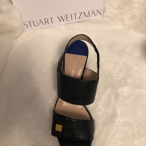 Stuart Weitzman Mid Heel Sandal size 5 - Picture 2 of 4